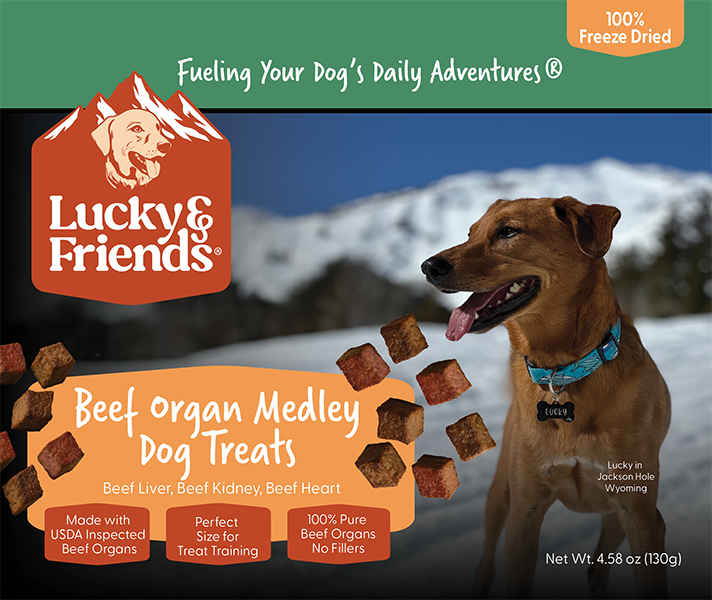 Lucky & Friends Beef Liver Dog Treat